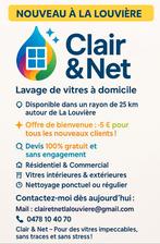 Nettoyage vitre Clair&Net, Offres d'emploi, Emplois | Nettoyage & Services techniques
