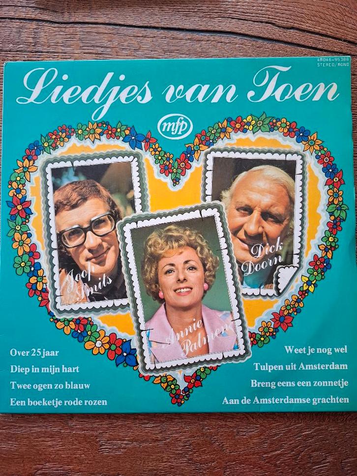 VINTAGE: LP Liedjes van toen, Cd's en Dvd's, Vinyl | Nederlandstalig, Gebruikt, Overige formaten, Ophalen