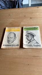 Oude kranten 1946 Pourquoi pas?, Verzamelen, Tijdschriften, Kranten en Knipsels, Ophalen, 1940 tot 1960, Krant