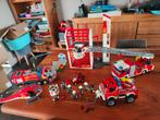 Playmobil grote brandweer set, Kinderen en Baby's, Speelgoed | Playmobil, Ophalen of Verzenden, Zo goed als nieuw