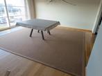 Bruin/ beige tapijt +/-3,6m x4m de, Ophalen, Gebruikt, Bruin, Tapijt