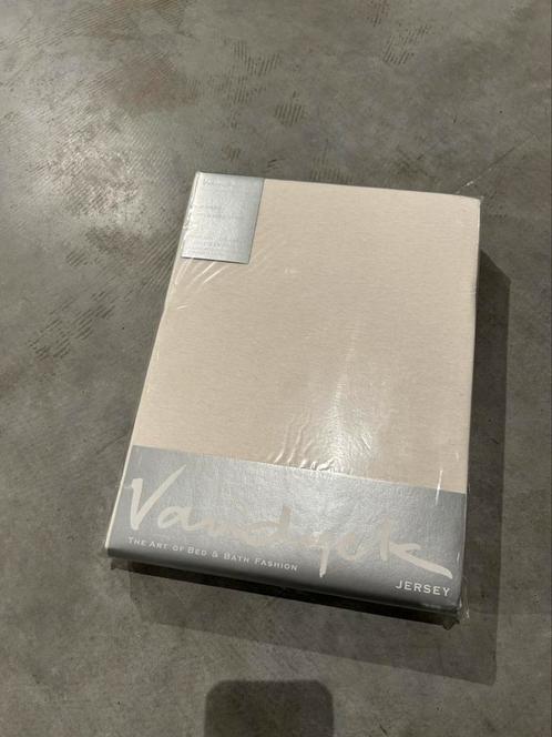Vandyck Tweepersoons Hoeslaken 160/180 x 210/220 cm Katoen, Huis en Inrichting, Slaapkamer | Beddengoed, Nieuw, Hoeslaken of Sloop