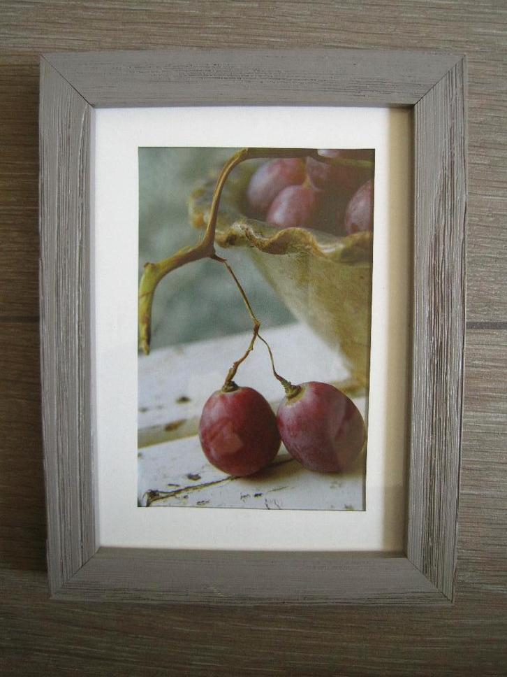 Cadre photo 10 x 15 en bois taupe avec passe partout, TV, Hi-fi & Vidéo, Photo | Cadres photo, Utilisé, Enlèvement ou Envoi