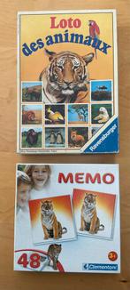 - Loto des animaux , Memo, puzzle, Ophalen, Gebruikt
