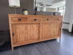 Hoge dressoir teak 200x50x105 (cm) 2 STUKS, Ophalen, 150 tot 200 cm, Teakhout, Zo goed als nieuw