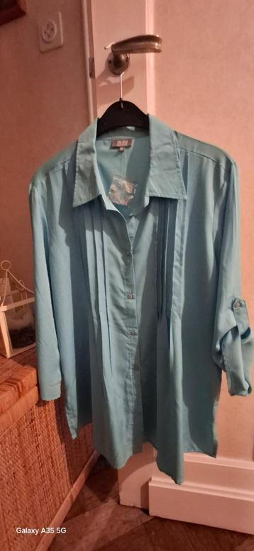 Chemisier bleu taille 48 beschikbaar voor biedingen