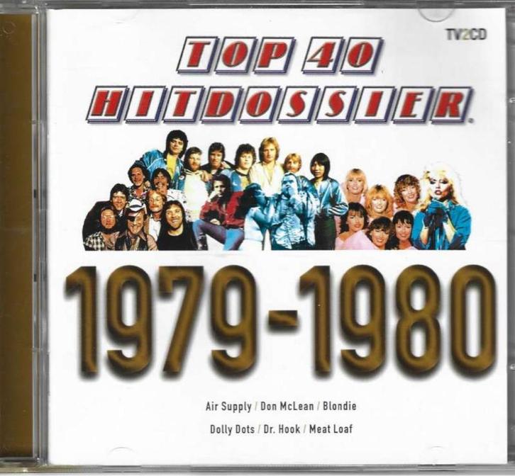 2 CD Top 40 Hitdossier 1979-1980, Cd's en Dvd's, Cd's | Verzamelalbums, Zo goed als nieuw, Pop, Ophalen of Verzenden