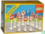 LEGO Classic Town 6315 Road Signs MET DOOS, Kinderen en Baby's, Speelgoed | Duplo en Lego, Complete set, Ophalen of Verzenden