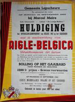 Lapscheure : Aigle Belgica affiche bolling op het Gaaiberd -, Verzamelen, Posters, Verzenden, A1 t/m A3, Reclame, Rechthoekig Staand