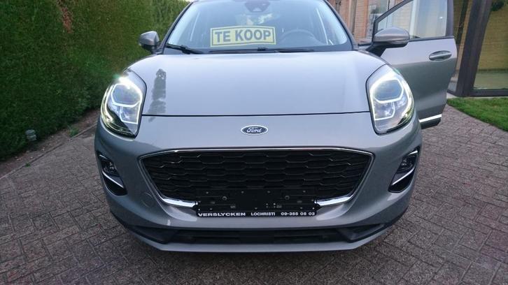 Perfecte Ford Puma Titanium met weinig km met waarborg, Auto's, Ford, Bedrijf, Te koop, Puma, ABS, Achteruitrijcamera, Adaptive Cruise Control