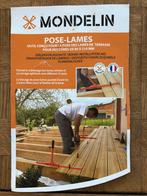 Pose lames de terrasse MODELIN., Tuin en Terras, Terrasdelen en Vlonders, Ophalen of Verzenden, Zo goed als nieuw