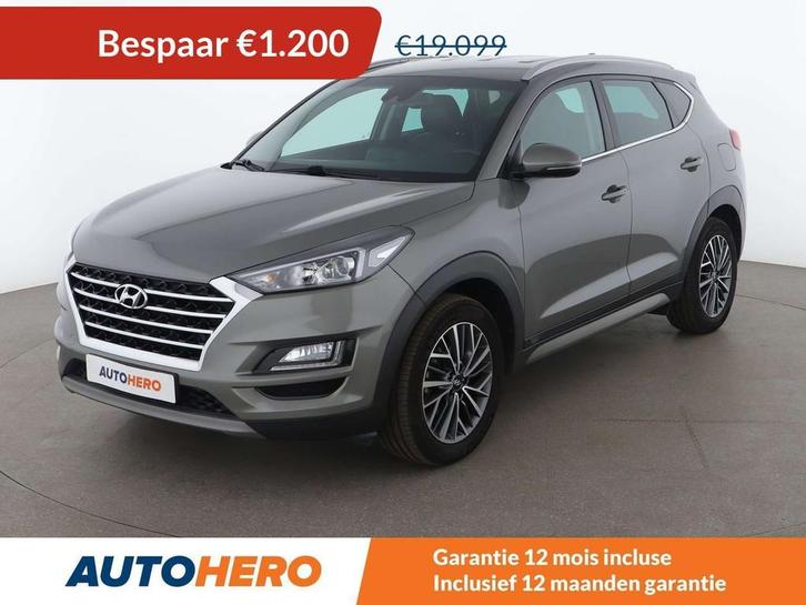 Hyundai Tucson 1.6 TGDI Style 2WD (bj 2019, automaat), Auto's, Hyundai, Te koop, Tucson, ABS, Achteruitrijcamera, Airbags, Airconditioning