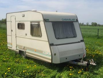 Caravan Caravelair Bamba 365, Caravans en Kamperen, Caravans, Treinzit, 750 - 1000 kg, Particulier, Luifel