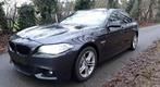 BMW 520d M-pakket model 2014, Auto's, Automaat, Achterwielaandrijving, Blauw, Leder