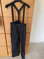 Pantalon de ski noir avec bretelles taille 146-152, Zo goed als nieuw, Kleding, Ski, Ophalen