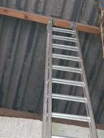 lange ladder uitschuifbaar, Ophalen, Zo goed als nieuw, Ladder