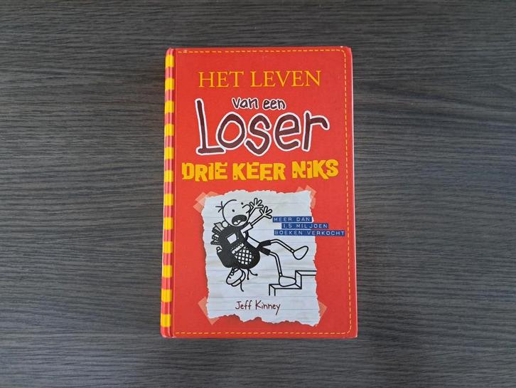 Jeff Kinney - Drie keer niks, Boeken, Kinderboeken | Jeugd | 10 tot 12 jaar, Zo goed als nieuw, Ophalen