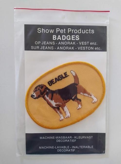 Ecusson / Patch / Bouclier Vintage - Chien Beagle - Neuf, Collections, Broches, Pins & Badges, Neuf, Bouton, Animal et Nature
