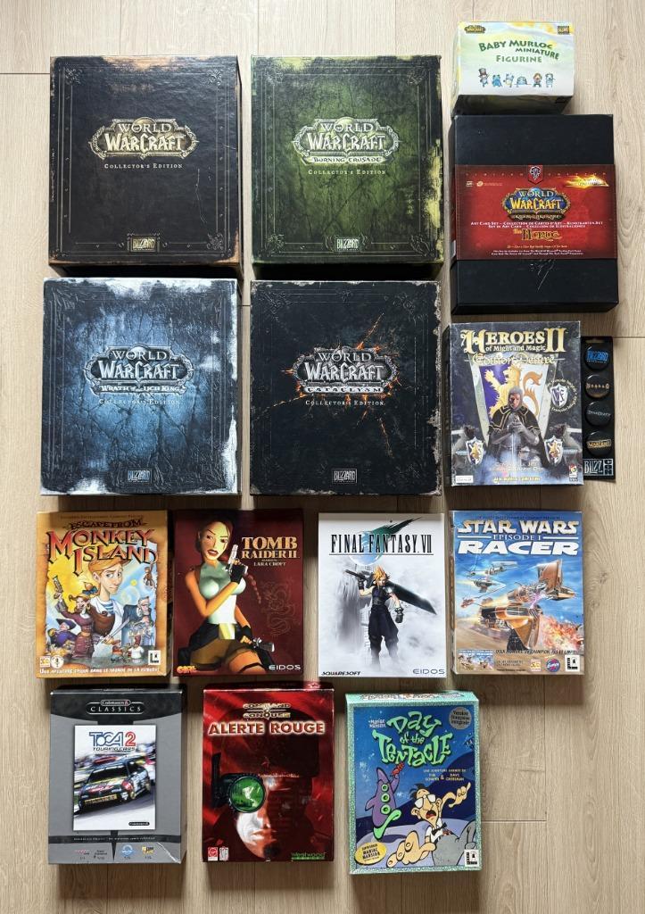 World Of Warcraft Collector's Edition + Big Box PC-games, Games en Spelcomputers, Games | Pc, Zo goed als nieuw, Ophalen of Verzenden