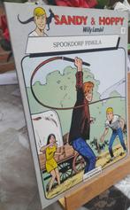 Van de tekenaar van de blauwbloezen Sandy en hoppy nr 9, Boeken, Lambil, Eén stripboek, Ophalen of Verzenden, Zo goed als nieuw