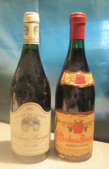 2x Saint-Nicolas de Bourgueil - 1983 / 1995 beschikbaar voor biedingen
