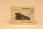Märklin HO gebruiksaanwijzing voor locomotief 3048, Analogique, Enlèvement ou Envoi, Courant alternatif, Livre, Revue ou Catalogue