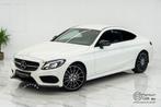 Mercedes C180 cgi coupe AMG line! Cruise, Leder, Navi!, Auto's, Automaat, 4 zetels, Wit, 2 deurs