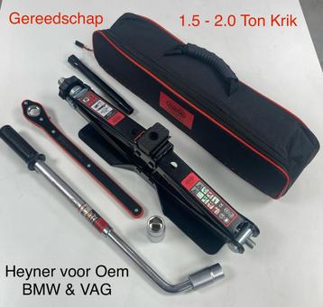 Gereedschapset 2TKrik & Sleutel >23mm in Tasje" Heyner Oem Q