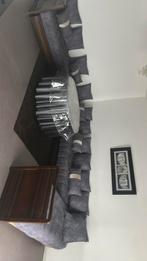 Zetels met tafel en tapijt, Maison & Meubles, Canapés | Salons, Autres dimensions, Banc d'angle, 150 à 200 cm, Comme neuf