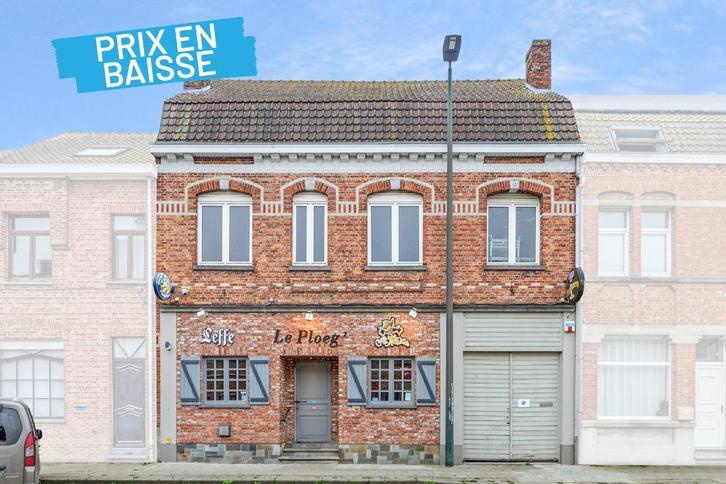 Immeuble mixte : surface commerciale + 2 plateaux, Immo, Huizen en Appartementen te koop, Provincie Henegouwen, 500 tot 1000 m²