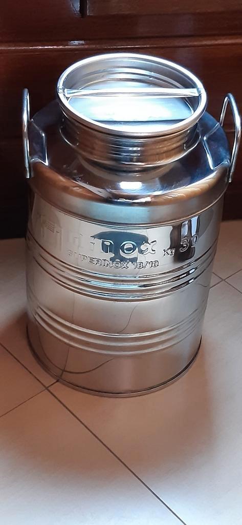 Cuve en inox 18/10 pour huile d'olive, Diversen, Levensmiddelen, Ophalen