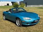 Mazda MX5 NBFL 1.6i Crystal blue Metallic, Zwart, 4 cilinders, Cabriolet, Bedrijf