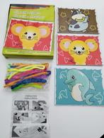 Chenille rijgen 3 afbeeldingen pijpenragers chenille, Ophalen, Gebruikt