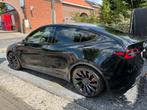 Tesla Model Y Performance 2023 FSD Trekhaak, Auto's, Automaat, Monovolume, Zwart, Elektrisch