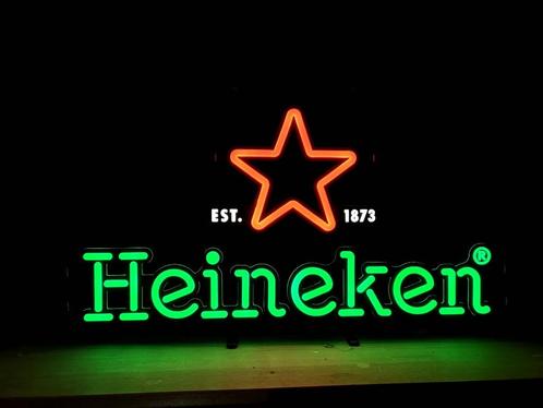 Heineken LED neon lichtreclame, Verzamelen, Merken en Reclamevoorwerpen, Zo goed als nieuw, Lichtbak of (neon) lamp, Ophalen of Verzenden