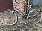 antieke damesfiets, Ophalen