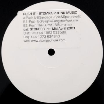Stompa Phunk contre Outpost Production — Push It, Enlèvement ou Envoi, Comme neuf
