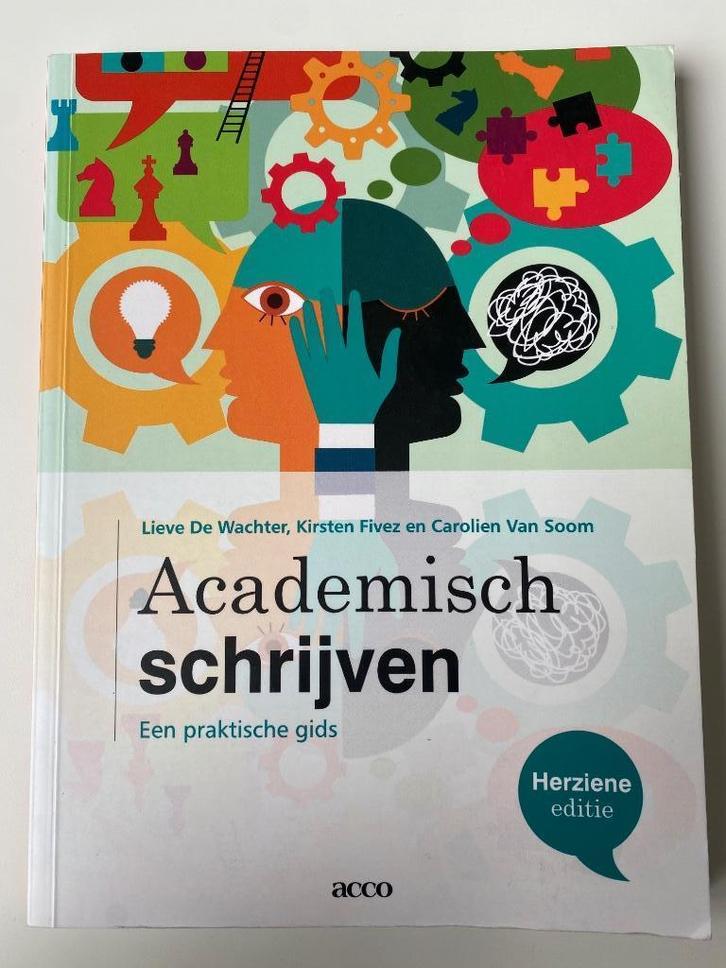 Academisch schrijven - Een praktische gids, Boeken, Studieboeken en Cursussen, Zo goed als nieuw, Hoger Onderwijs, Ophalen