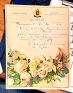 Elf (dezelfde) telegrammen, gedateerd 1948, Enlèvement ou Envoi, Utilisé