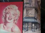 canvas kaders : marilyn monroe en resto  Nice, Huis en Inrichting, Gebruikt, Ophalen of Verzenden