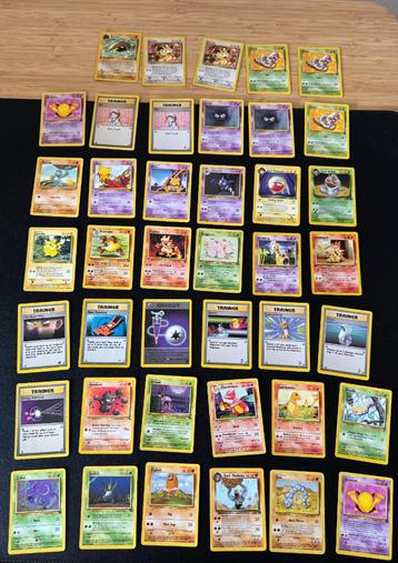 Vintage Pokémon kaarten (1995 - 1999) beschikbaar voor biedingen