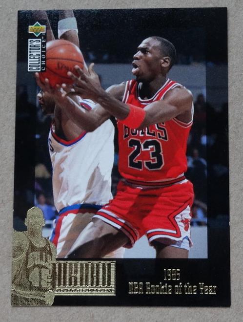 95-96 UD Collector's Choice Michael Jordan (Collection set), Sport en Fitness, Basketbal, Zo goed als nieuw, Overige typen, Verzenden