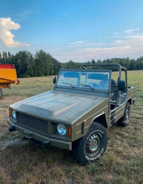 Volkswagen iltis bombardier met vele reserveonderdelen 1988, Auto's, Oldtimers, Particulier, Volkswagen, Ophalen