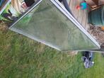 2 stuks dubbel glas, Doe-het-zelf en Bouw, Ophalen, 80 tot 120 cm, 80 tot 120 cm, Zo goed als nieuw