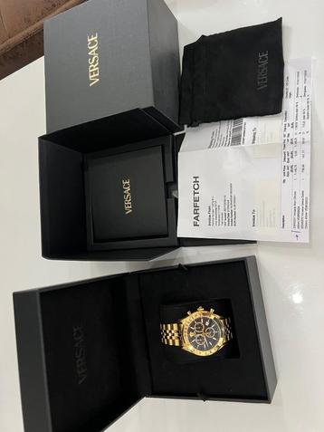 Montre Versace Chrono Master VE8R00624 - Acier - Couleur or beschikbaar voor biedingen