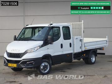 Iveco Daily 35C16 3.0L Open Laadbak Dubbel Cabine met Kist 3 beschikbaar voor biedingen