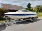 Maxum 1800SR Bowrider 4.3 MPI V6 220PK + Trailer, Watersport en Boten, Speedboten, Ophalen, Binnenboordmotor, Zo goed als nieuw