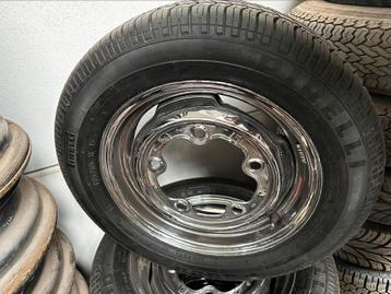 Set originele 15” velgen voor Porsche 356 or vw pre’67 beschikbaar voor biedingen