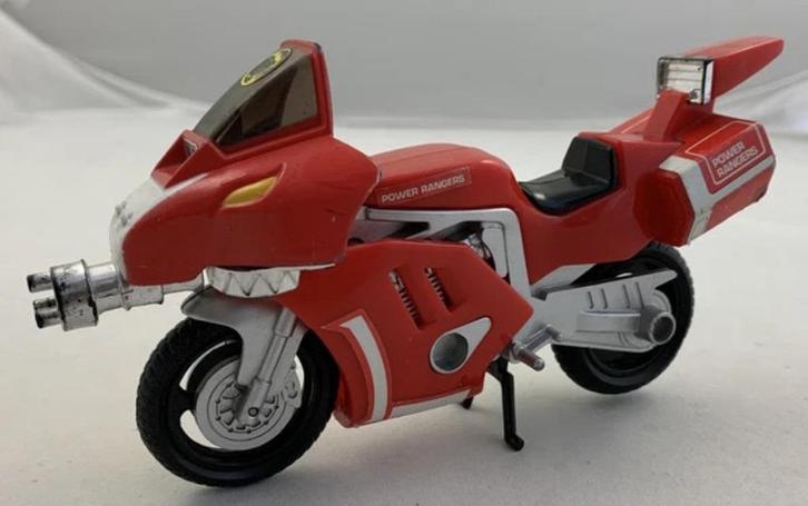 Mighty Morphin Power Rangers Tyrannosaurus Rex Battle Bike, Verzamelen, Poppetjes en Figuurtjes, Zo goed als nieuw, Verzenden