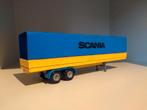 Scania demo oplegger, Hobby en Vrije tijd, Modelauto's | 1:50, Ophalen of Verzenden, Gebruikt, Bus of Vrachtwagen, Tekno